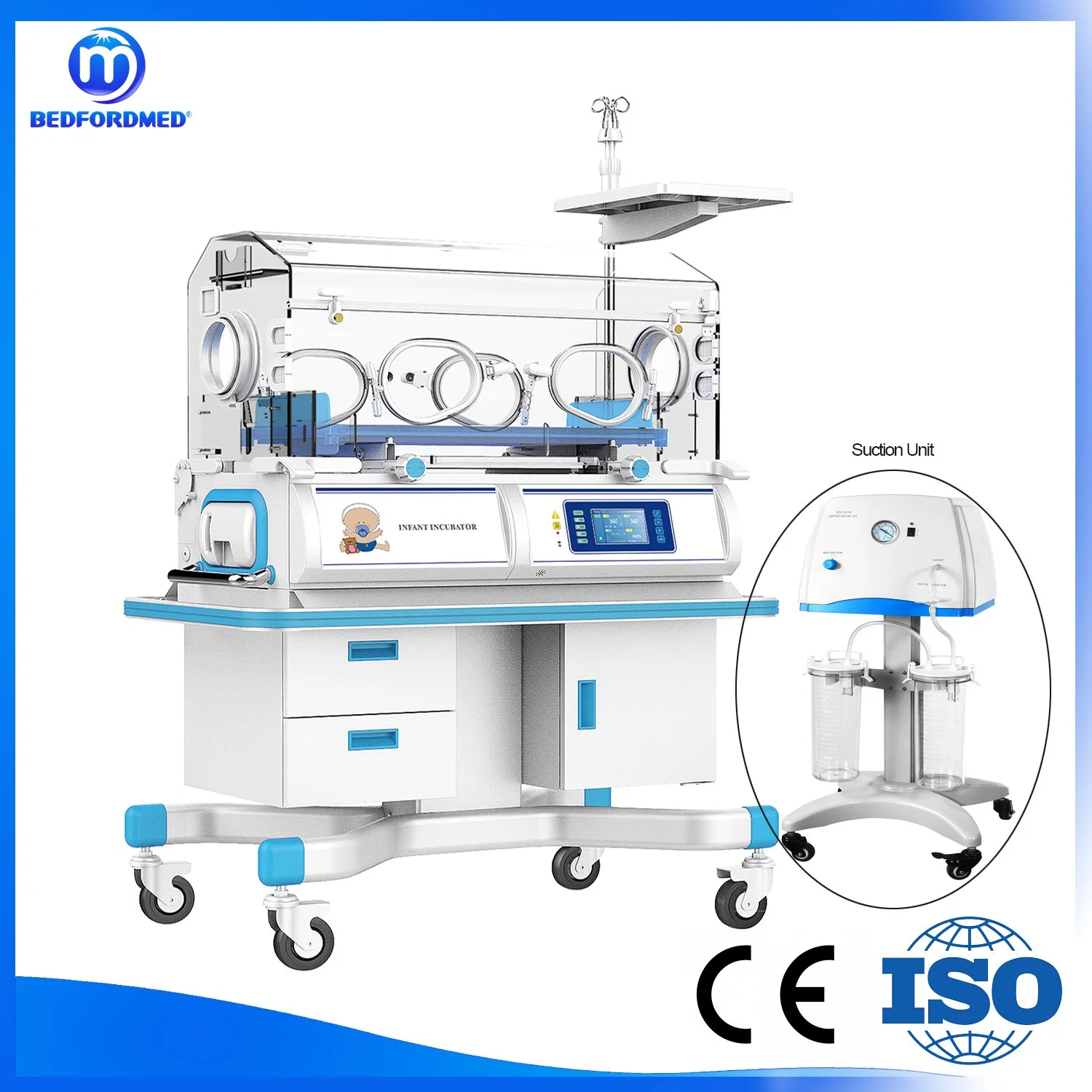 Hospital Infant Dedicated Incubator with Infant Radiant Warmer (BIN-3000 HP)