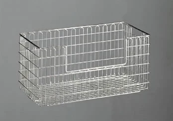 Stainless Steel Sterilization Medical Cleaning Disinfection Laboratory Metal Wire Mesh Instruments Tray Basket