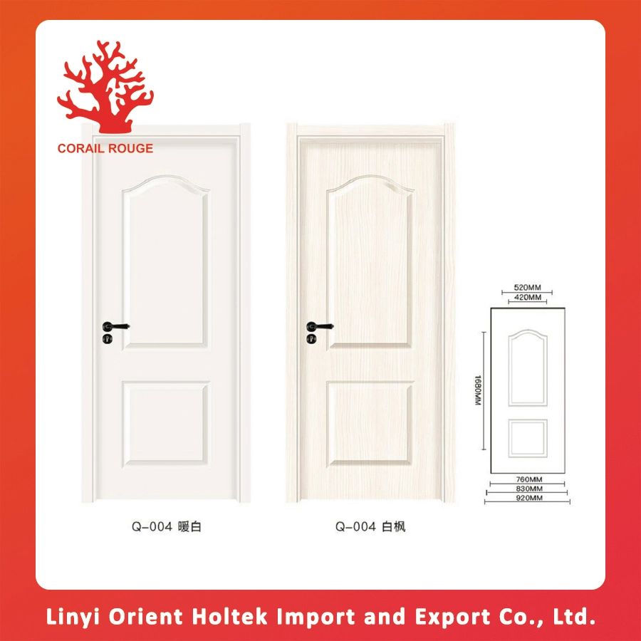 Best Choose Various Colors MDF Smooth Door Skin Wood Veneer Door Skin