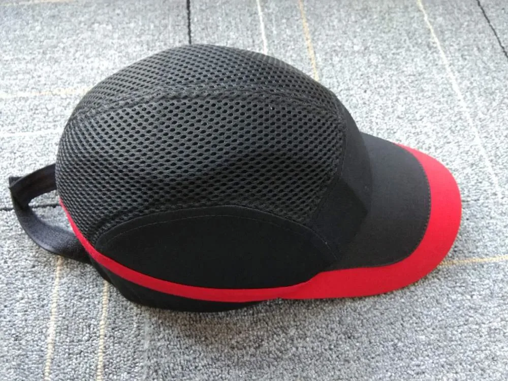 CE En812 High Vis Mesh Reflective Bump Safety Bump Cap with ABS Hard Plastic Inner Shell