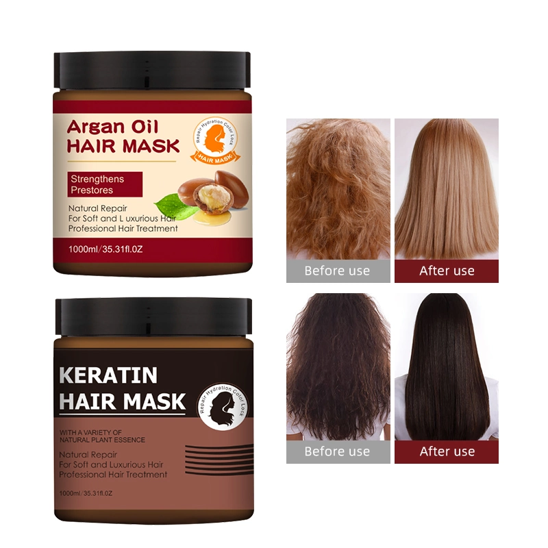 Deep Repair Damaged Hair Treatment Argan Oil Hair Mask