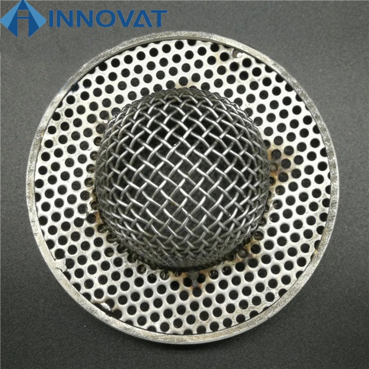 Stainless Steel Wire Mesh Filter Cap / Domed Mesh Screen / Stainless Steel Filter Mesh Cone Mesh Stainless Steel Cap Shape Filter Caps Bowl Shape Mesh Strainer