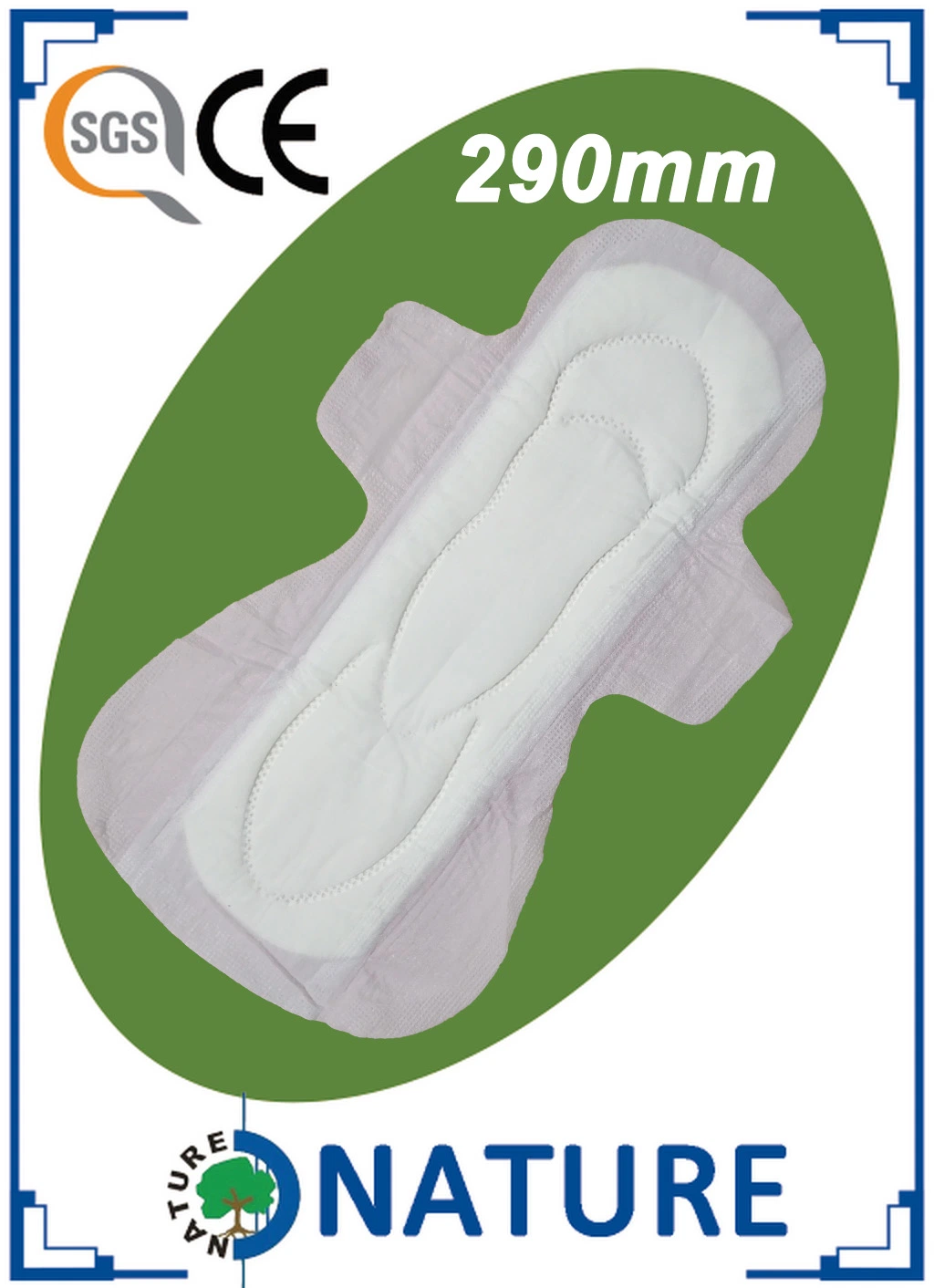 High Absorbent Disposable Soft Care Sanitary Pads