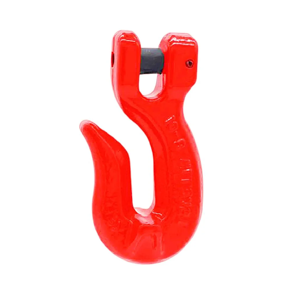 Hot Die Forging Alloy Steel Hoist Equipment Spare Parts Us Type Clevis Hook