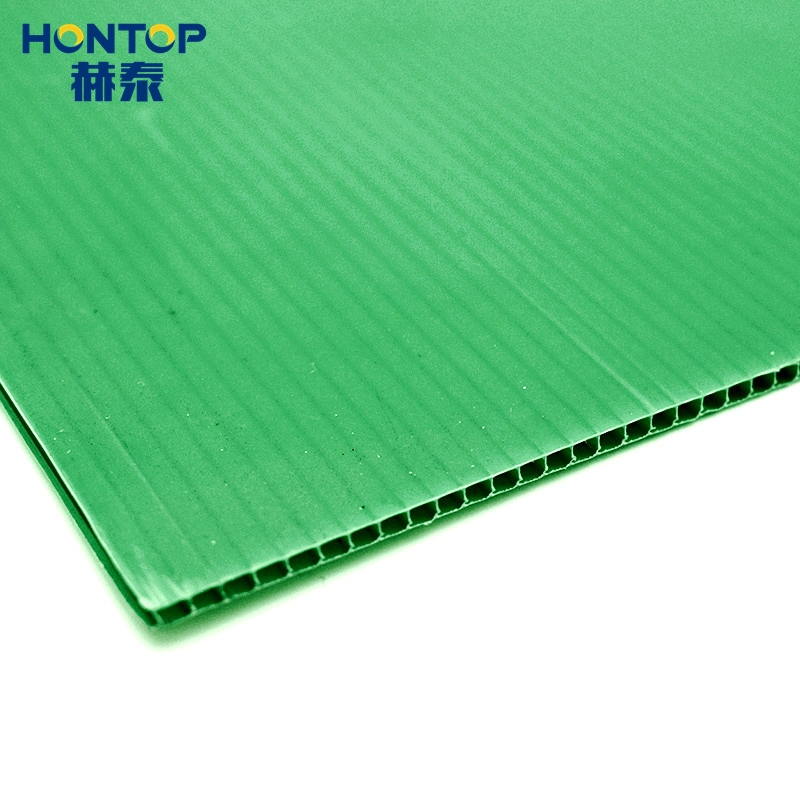 Muchos colores 3mm Honeycomb ligero y Durability Polipropileno PP Hollow Sheet Panel