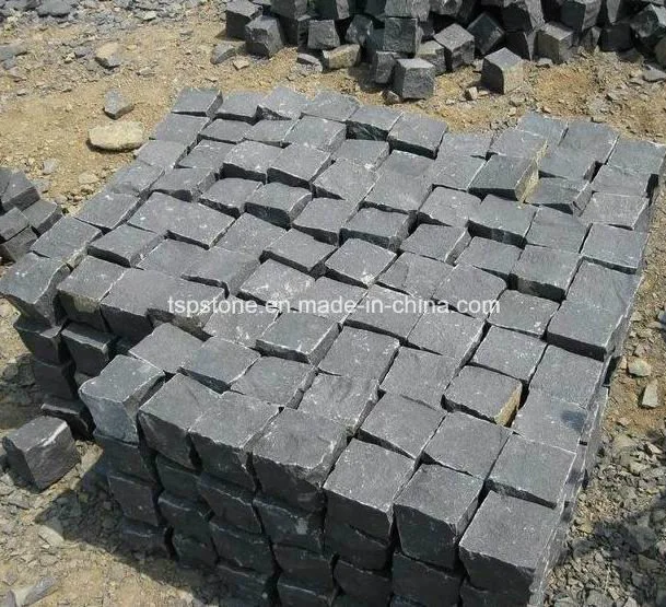 Natural Granite Basalt Porphyry Kerbstone Cobblestone Cubestone Flagstone Curbstone Cube Cobble Cubic Paving Paver Tumbled Stone