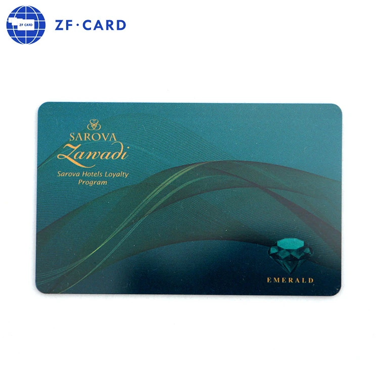 Número de serie personalizado Tarjeta inteligente NFC 13,56MHz Ntag 213 215 216 Chip Hotel Key Card