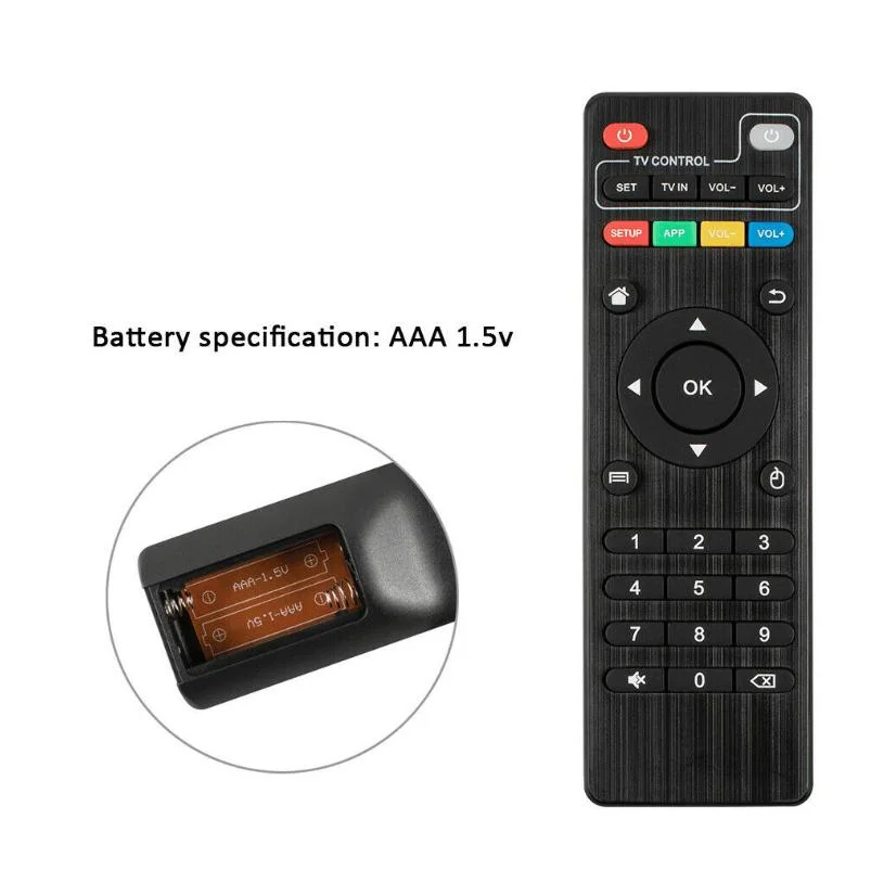 تلفزيون ذكي X96 Mini Android TV Box X96mini Android 7.1 صندوق 4K سعة 2 جيجا بايت Amlogic S905W رباعي النواة 2.4 جيجا هرتز قم بضبط الصندوق العلوي