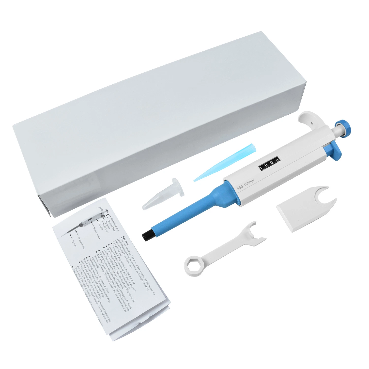 Toppette Laboratory Single Channel Pipette Adjustable Volumn