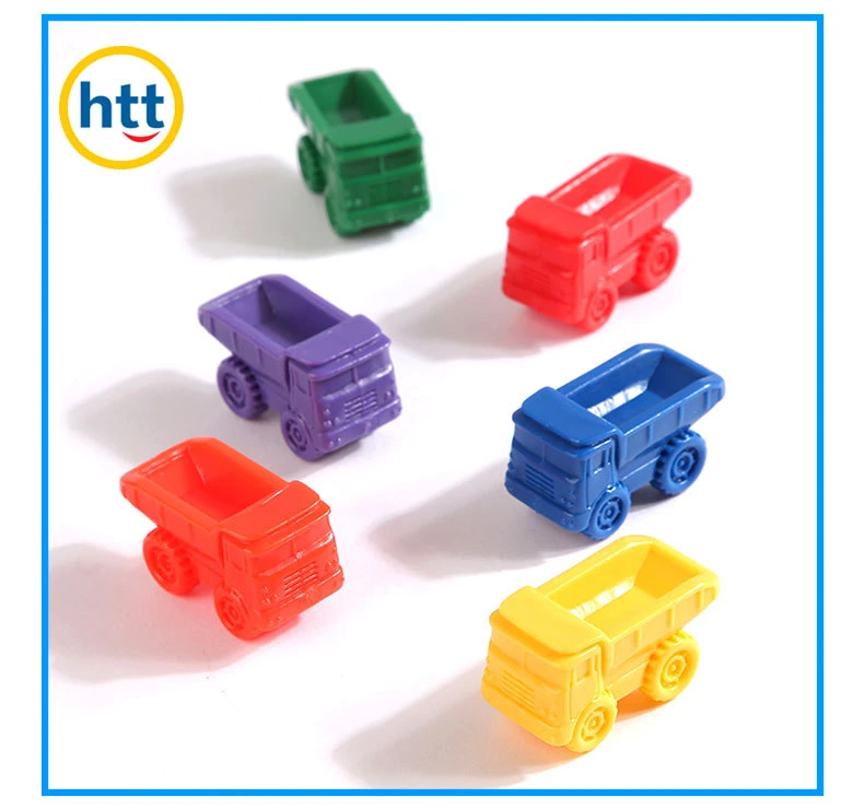 Las matemáticas para niños juguetes de plástico de juguete Vehículo de Aprendizaje Temprano de contadores de juguete Juguetes educativos