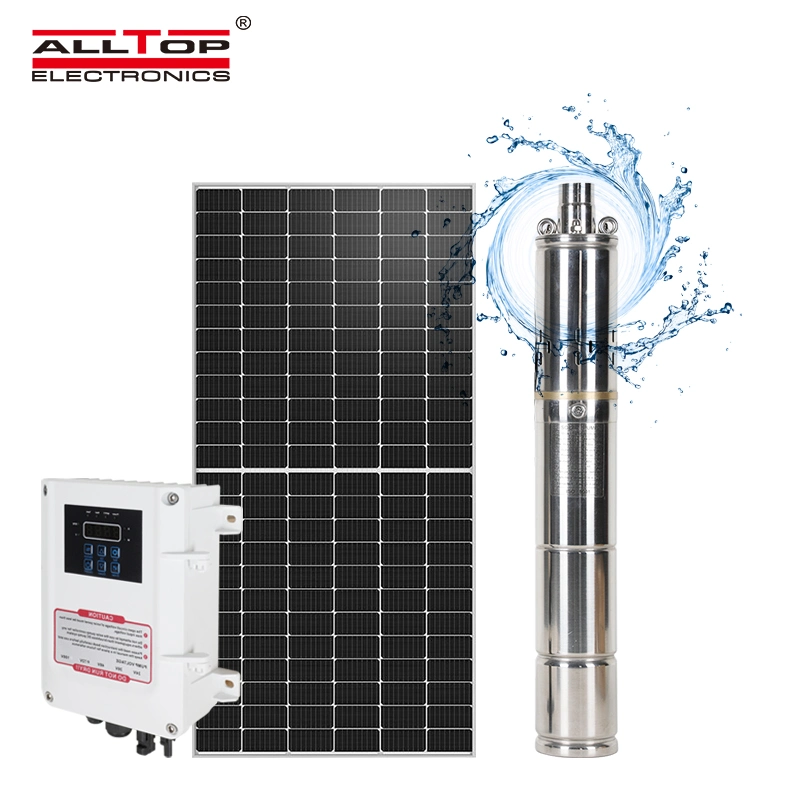 Agriculture Irrigation Pumps & Parts Solar Borehole Water Pump 48V DC Submersible 500W Solar Power Water Pump for Deep Well