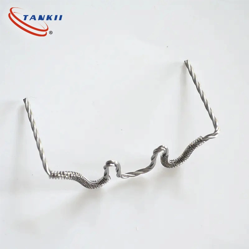 Tankii Customized straight leg tungsten wire in various shapes / tungsten twisted heater