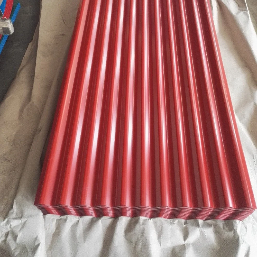 China Dx51d/SGCC 0.27mm 1220*2440mm Corrugated Roofing Steel Sheet