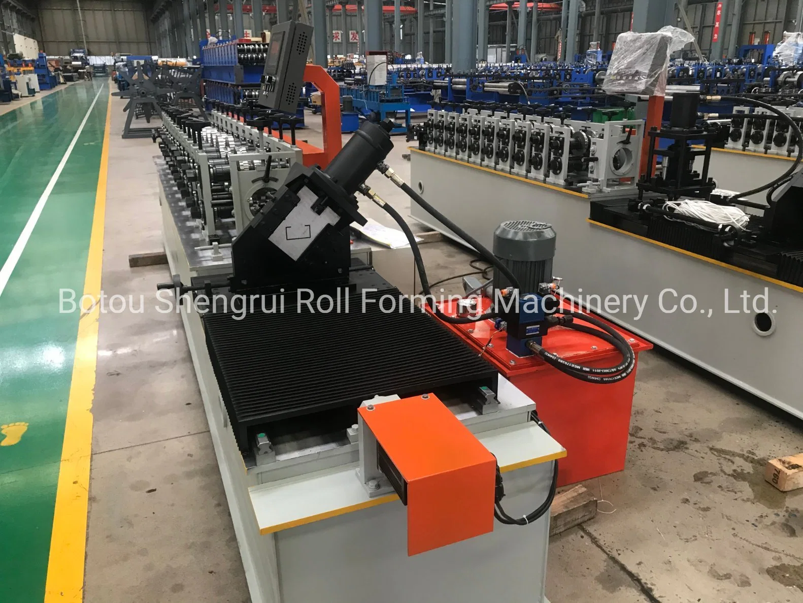 Galvanized Light Steel Frame C Channel Frame Roll Former Omega Furring Metal Stud Light Keel Stud Purline Cold Rolling Forming Machine