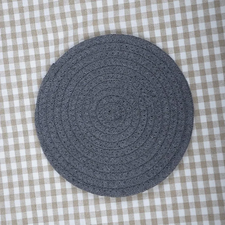 Cotton Thread Hand Woven Thickened Heat Insulation Mat