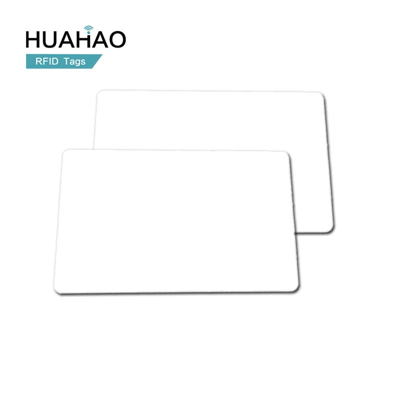 Huahao Manufacturer Custom Hico Magnetic Stripe RFID PVC Card with Credit Size