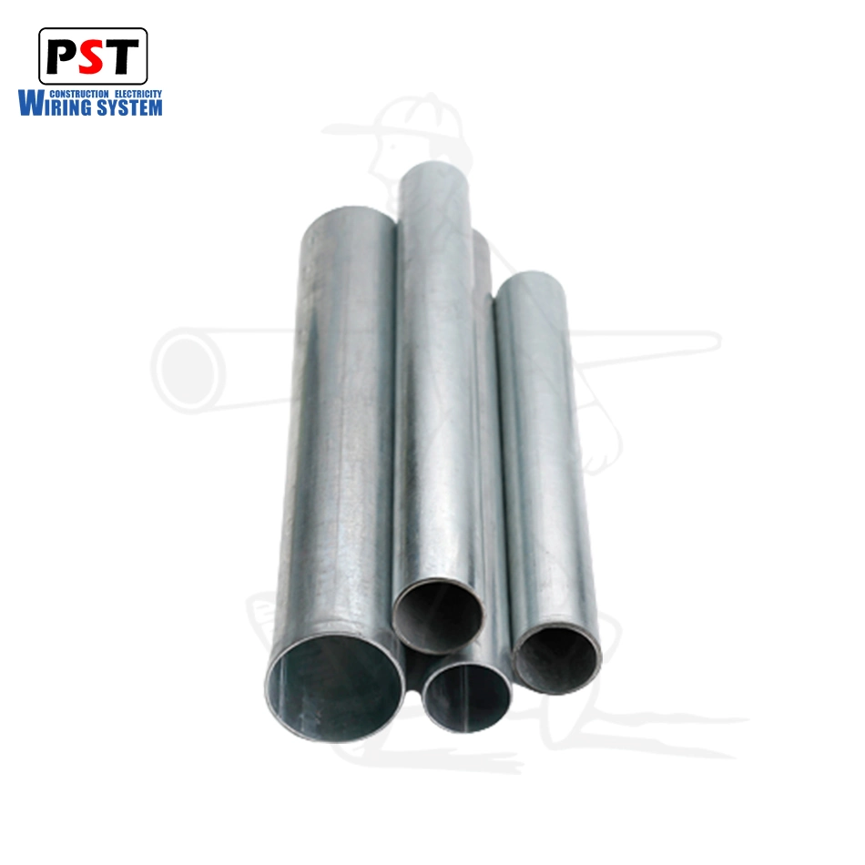 Pre-Galvanized Thinner Wall EMT Conduit Pipes Electric Metallic Tube