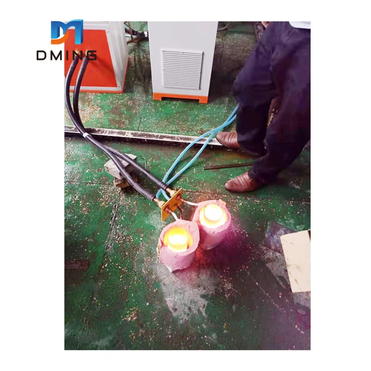 Aquecimento por indução rápida máquina aquecimento pequenos portáteis de aquecimento por indução forja de forno de fusão