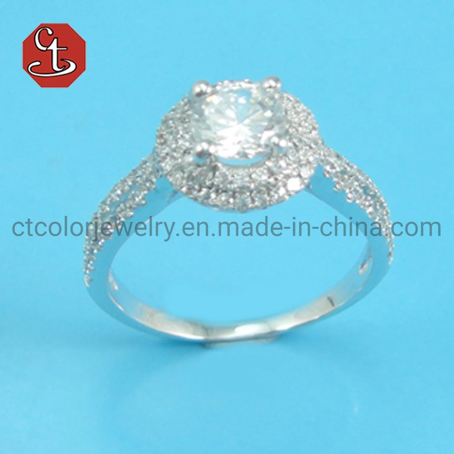 Simple Style Engagement&Wedding Oval Diamond Rings Jewelry For Women Gifts