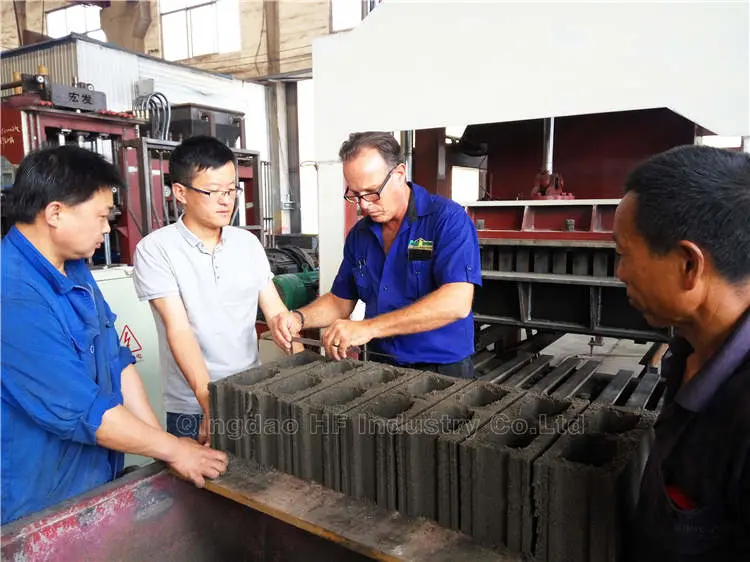 Qt5-15 High Density Concrete Blocks Fully Automatic Hydraulic Press Blocks Manufacturing Machines