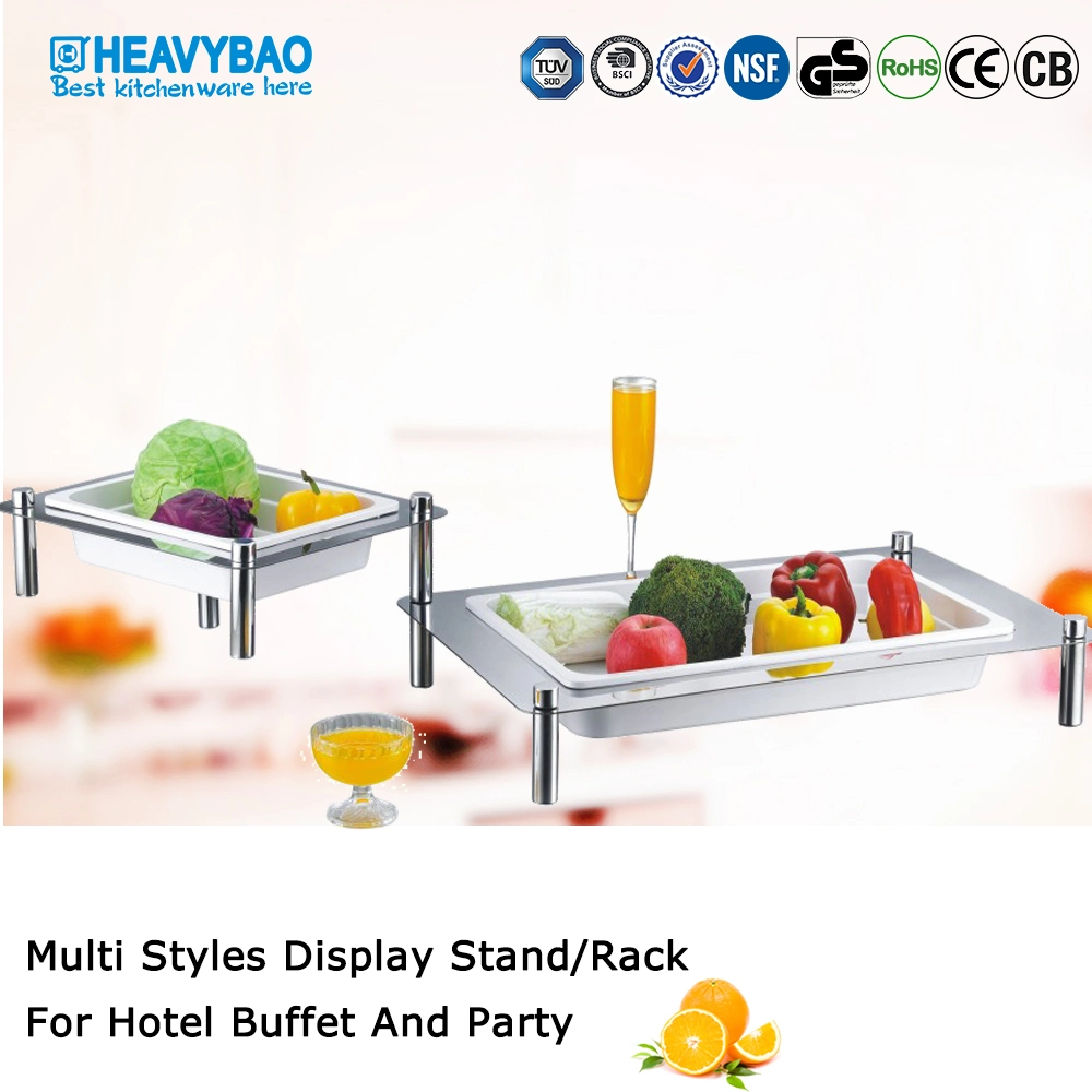Heavybao New Design Stainless Steel Buffet Display Equipment for Hotel