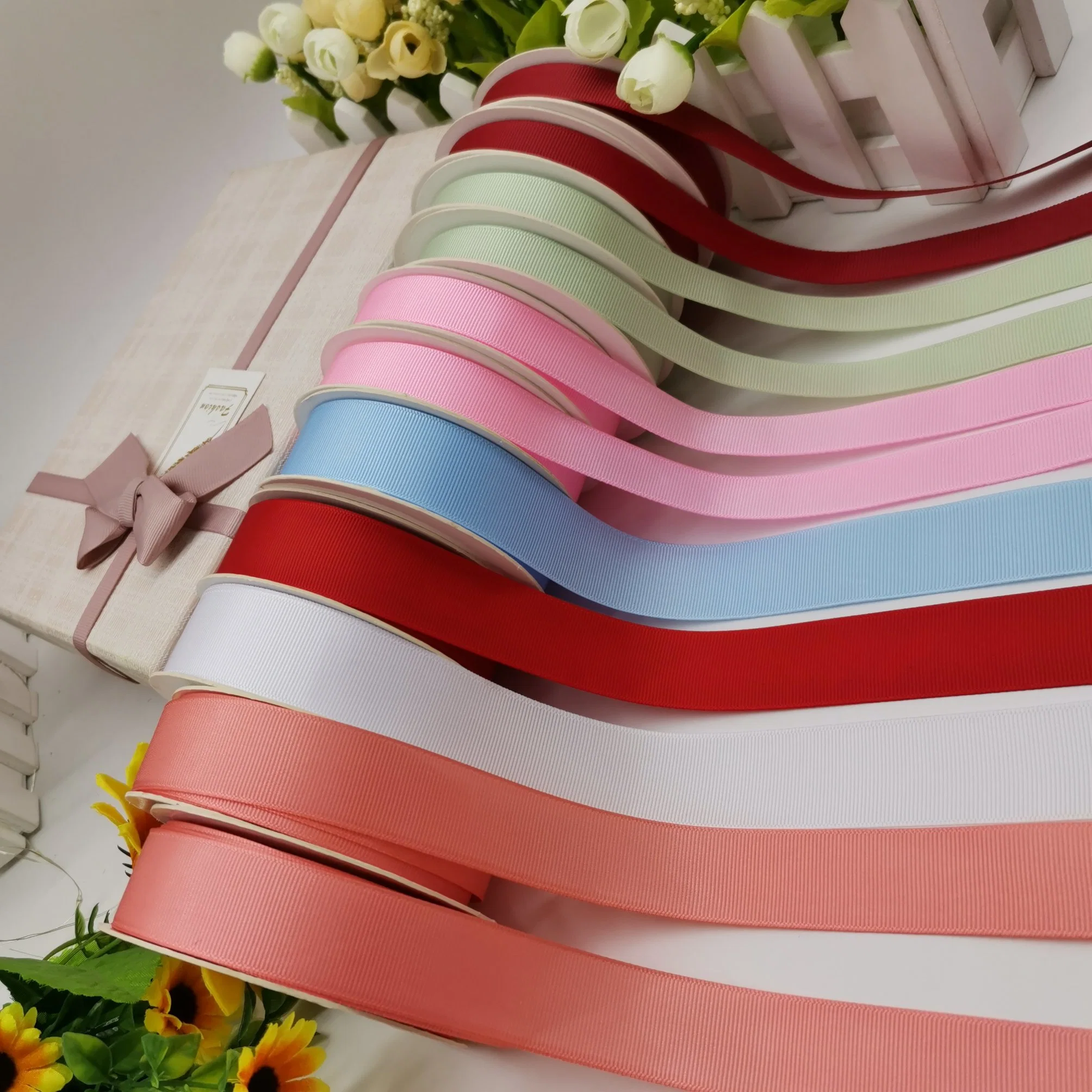 Grosgrain Ribbon for Fashion Accessories/Handbag/Decoration/Party/Wrapping