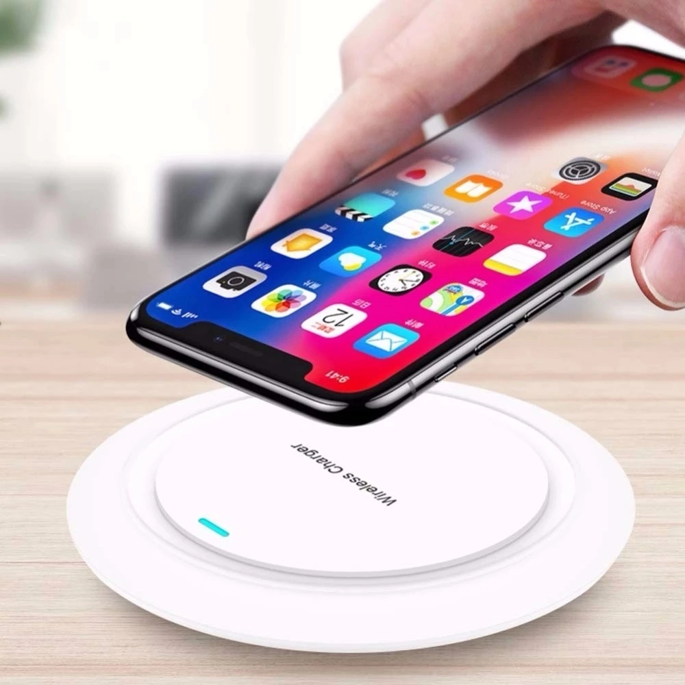 10W Portable Qi Wireless Battery Charger for Cell Phone