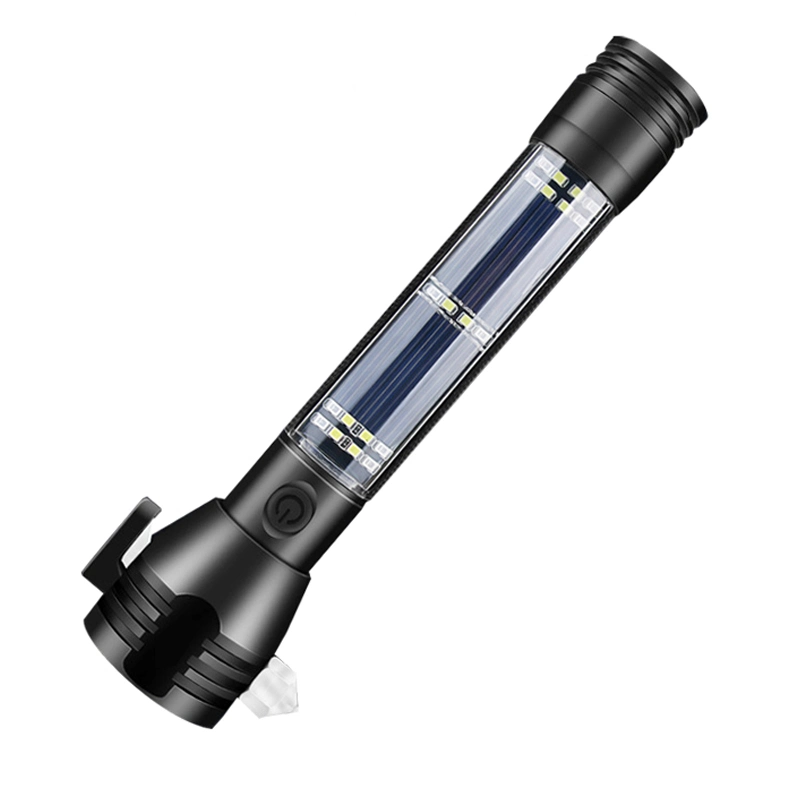 Brightenlux Super Bright High Lumen Power Flash Lights, USB Rechargeable Battery LED Solar Tactical Flashlight & Torches Light