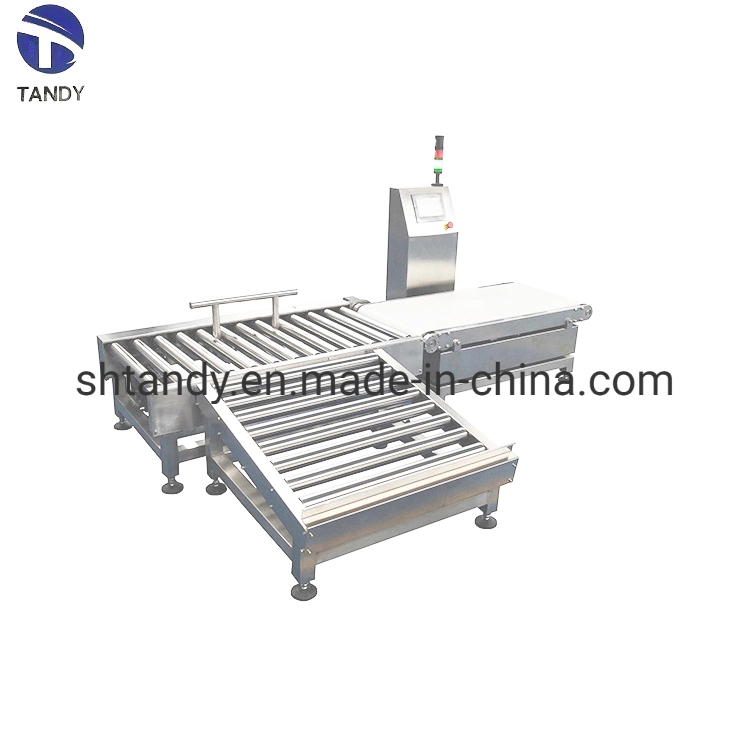 Food Processing Line Weight Sorting Checking Weigher