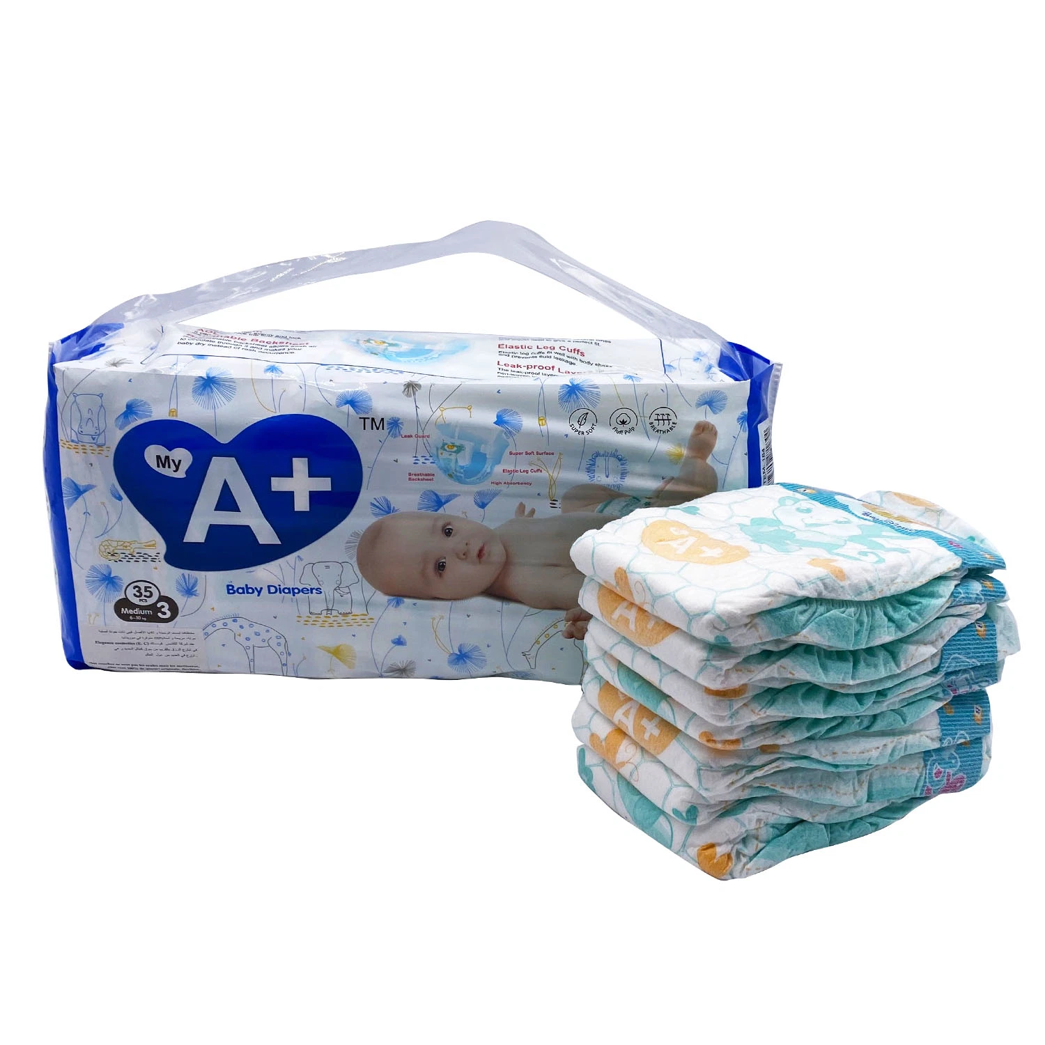 Precio competitivo Baby Diaper desechable Nappy Care Baby Item