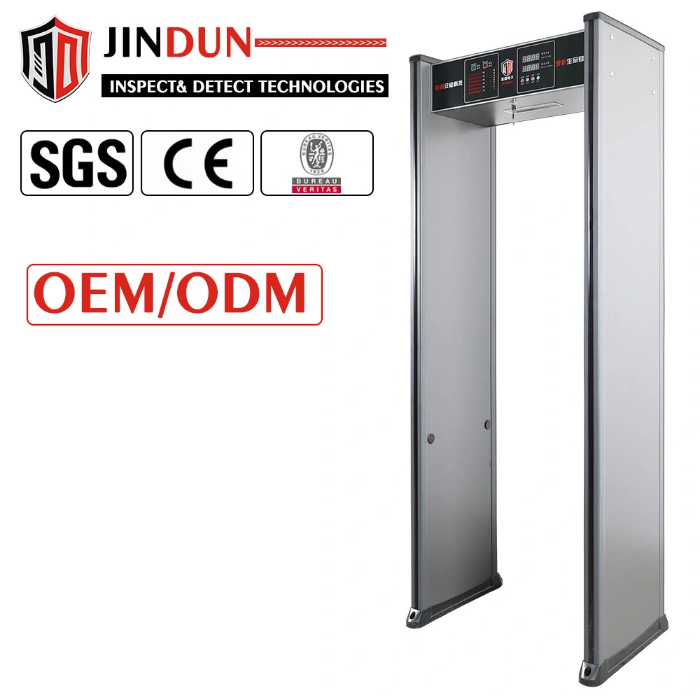 Top Sale 6 Zones Detectine Machine Walk Through Metal Detector