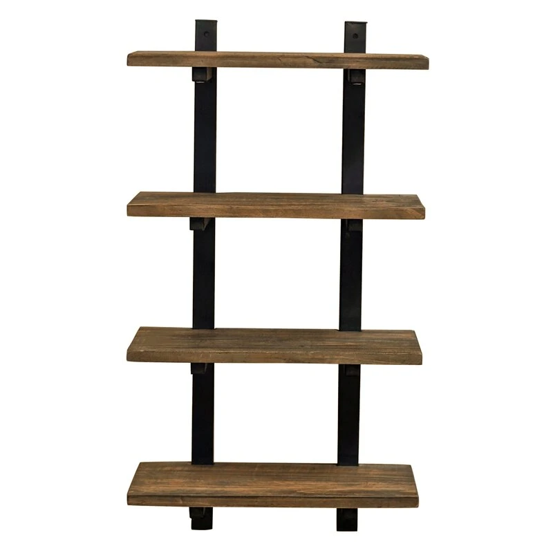 Home/Hotel Furniture Solid Wood Wall Mounted Bathroom Shelves