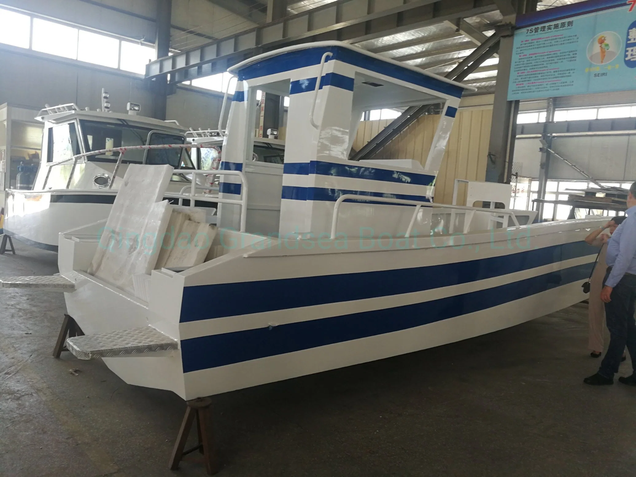 26ft Lct de 7.9m de aluminio de alta velocidad de trabajo de Aluminio de pesca de buques para la venta