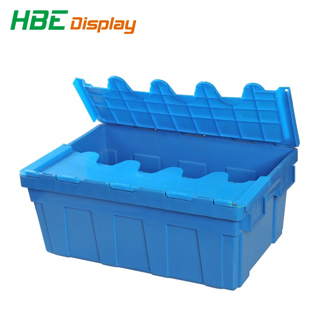 Pharmacy Store Plastic Turnover Logistic Stackable and Nestable Box