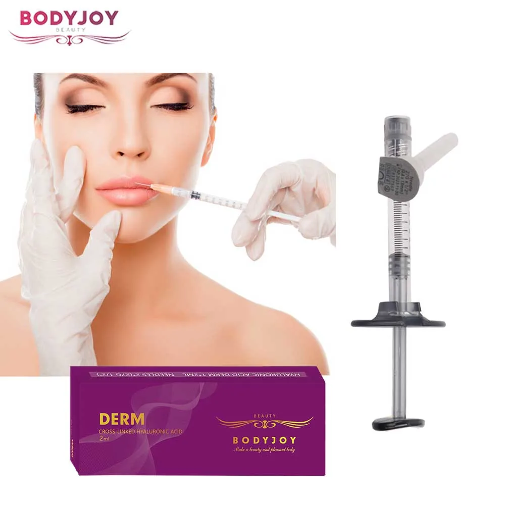 Fabricación Dermal Injectable Lip Fillers 1ml ácido Hialurónico para el Relleno de inyección de cara