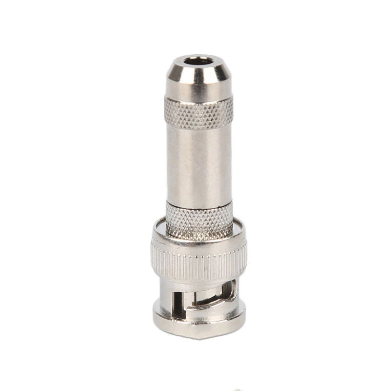 Nickel Plating Metal BNC Male to RCA Male Adapter Connector