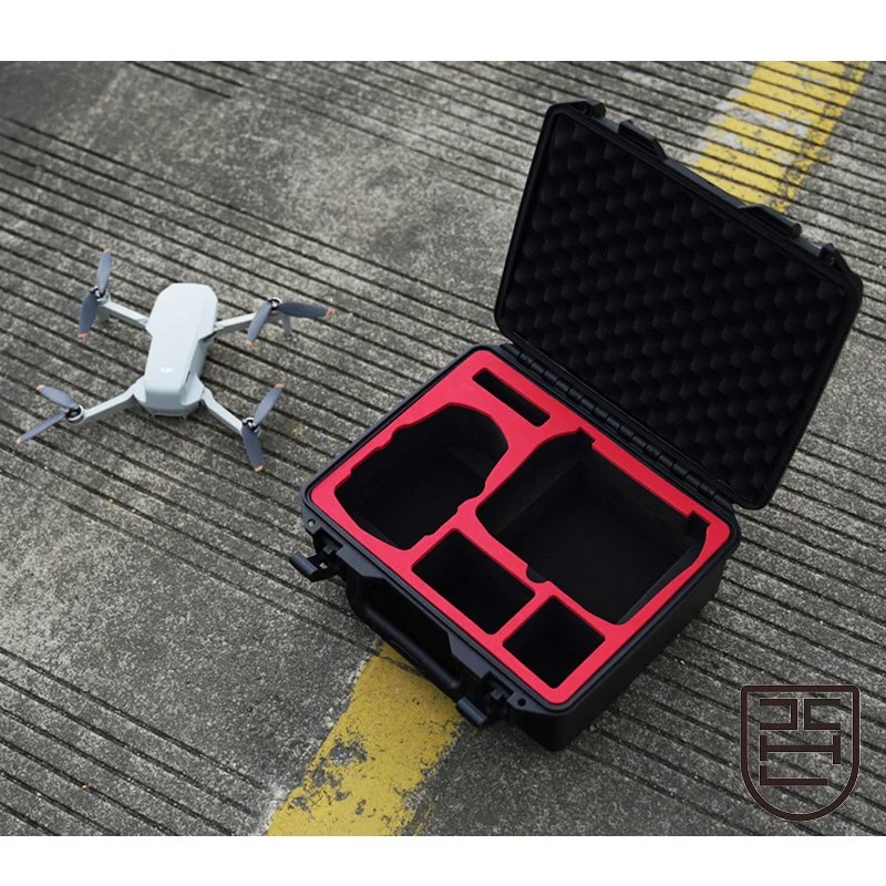 Watertight Hard Plastic Protective Drone Carrying Cases for Travel & Storage