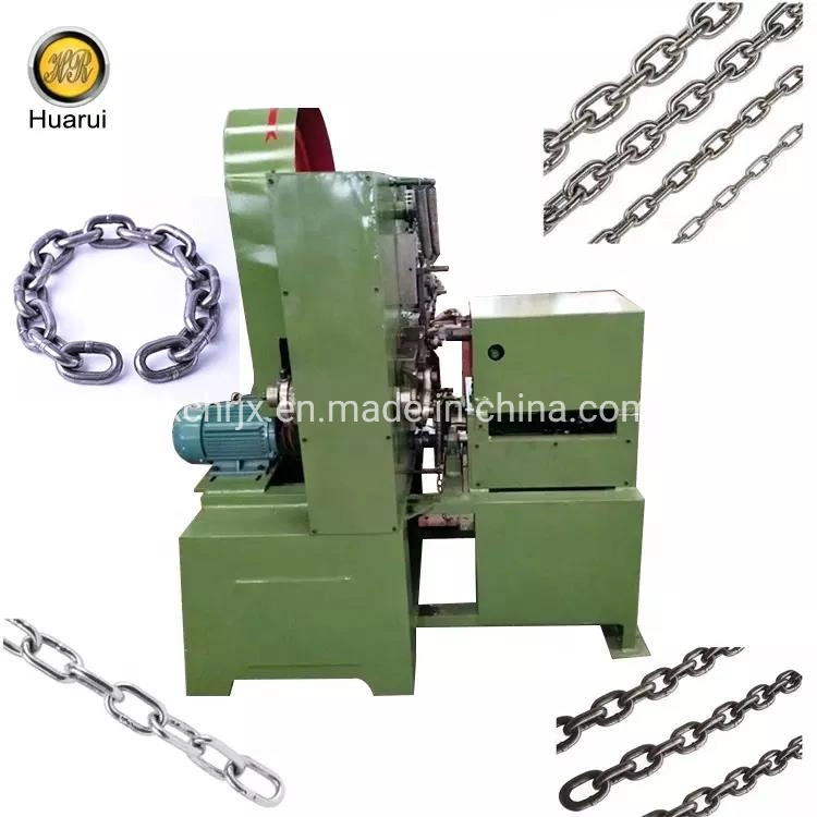 Automatic Stainless Steel Metal Dog Iron Making Twisted Chain Welding Machine