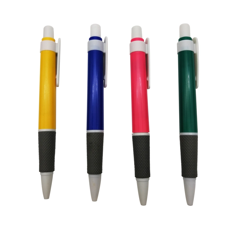 Benutzerdefinierte Kunststoff Ball Pen Werbegeschenke Klicken Sie Auf Stift Büro &amp; Schulbedarf