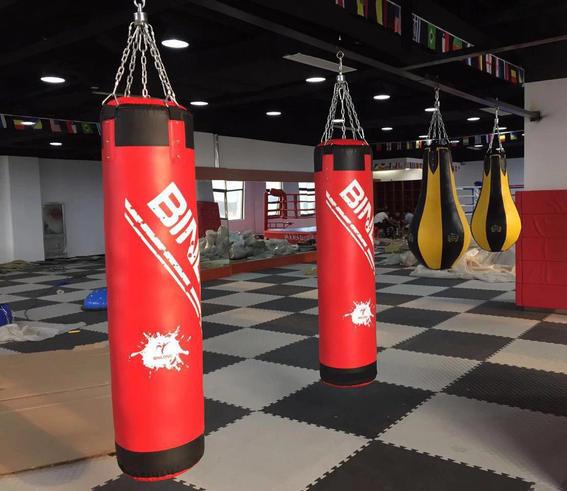 Gym Equipment Free Standing Kick Boxing Punching Sandbag Osf-058