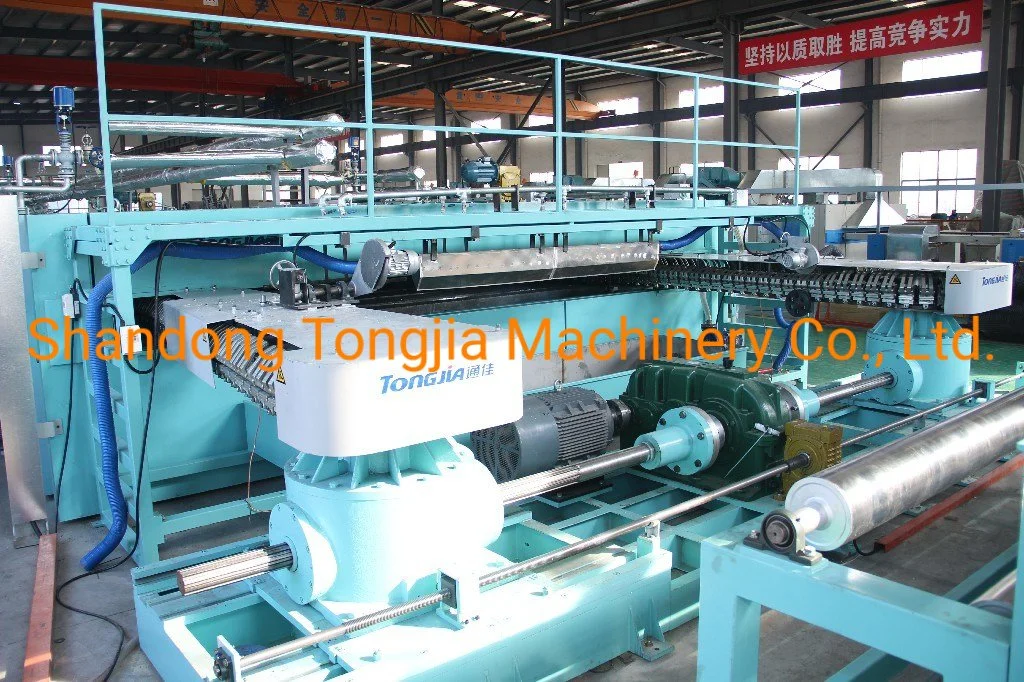 Tongjia 50kn/ PP PE Biaxial Geogrid Making Machine Plastic Geogrid Machine for Road Reinforcement