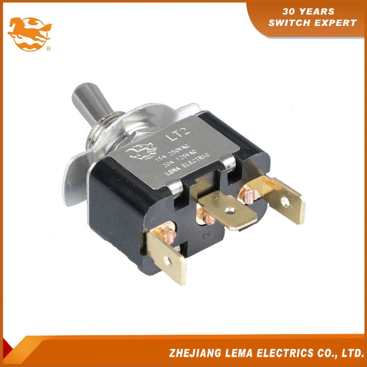 Lt2130c Quick Terminal Single Pole Improve Type on-off-on Toggle Switch