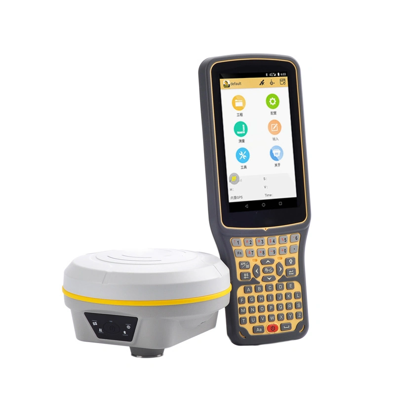 High-Precision Gnss Receiver Base and Rover Supercharged Pocket Rtk Land Survey Equipment Imu 1598 Channels 780g Weight South Galaxy G3 Surveying Instrument