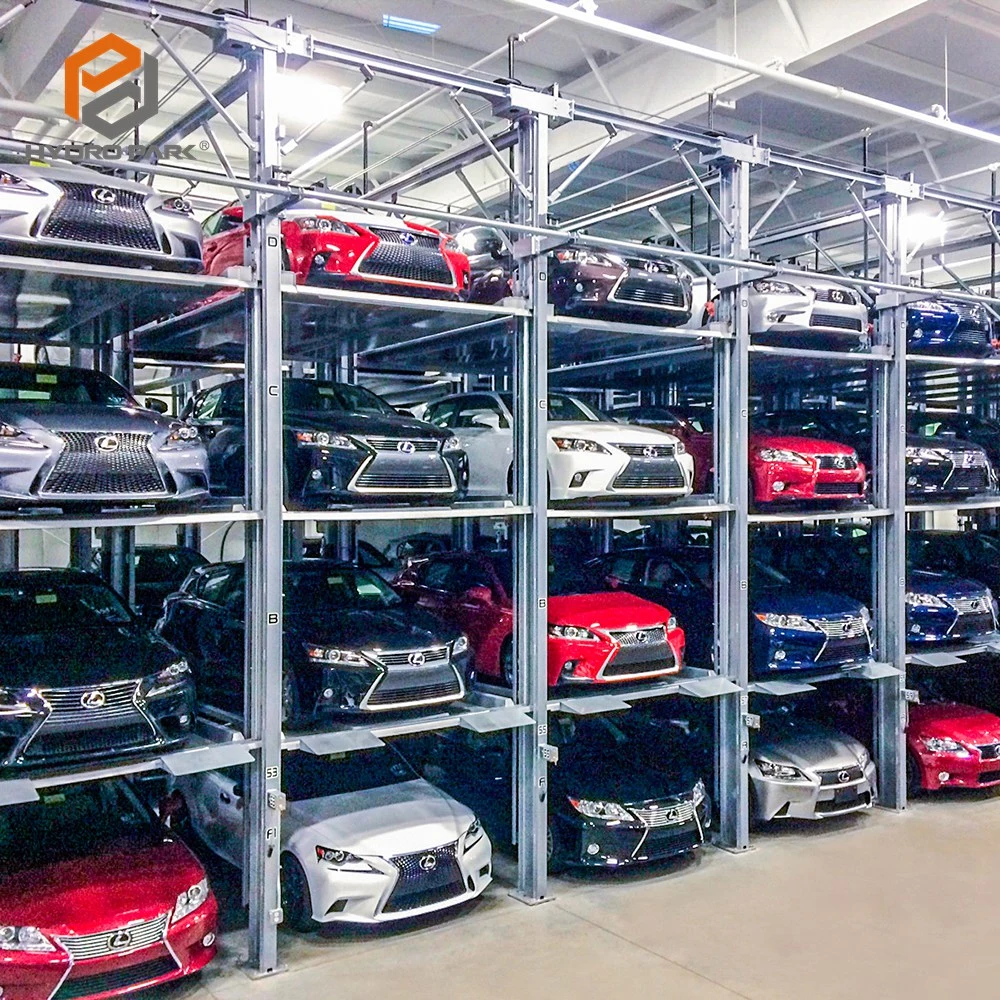 Four Post Car Stacking Parking Storage System for Home Garage