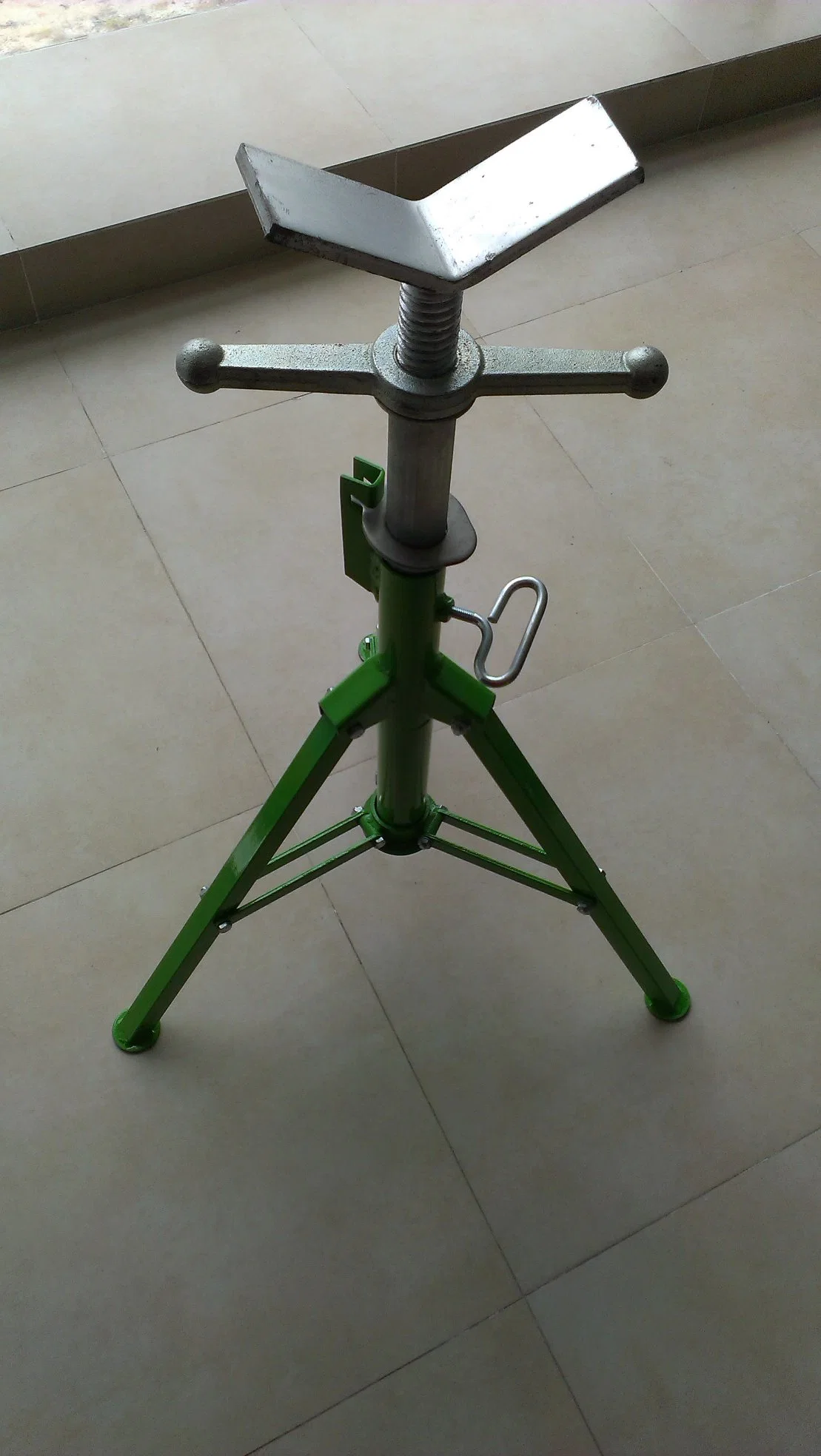 High Quality Folding Leg Pipe Jack