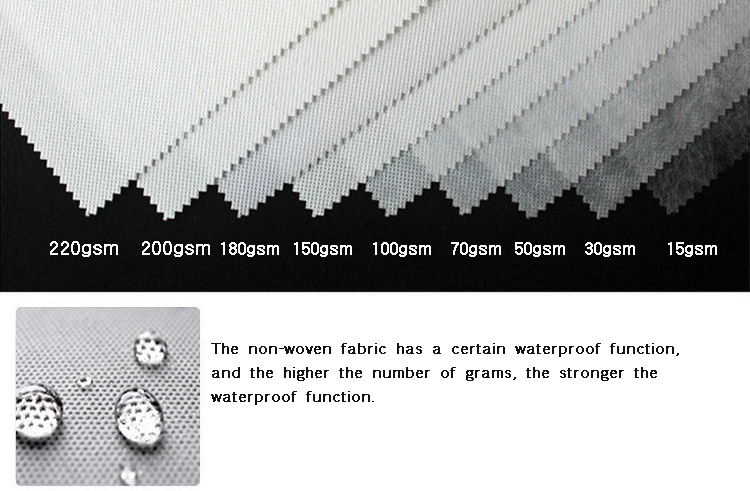 Niedriger Preis Wasserdicht kundenspezifischer Lieferant PP Spunbond Spun Bond Polypropylen Gewebe Ohne Gewebe