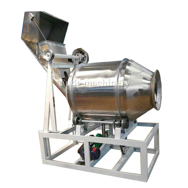 Tea Oatmeal Blender Powder Granular Chemical Raw Material Drum Mixer