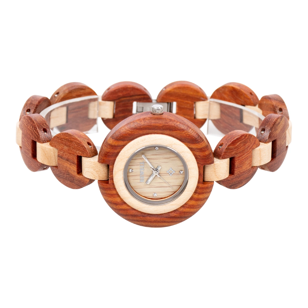 Gshock Design Wooden Female Watch Fashion Quarzt Women Watch