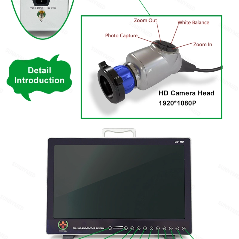 Sy-PS050 Full HD Integrated Imaging System Endoscope Ent Endoscopy Endoscope Camera