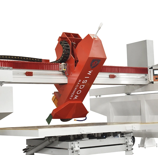 Wisdom Machinery Better Than Shengda 625 Granite Cutting Machine Bridge Saw for Granite Marble Cutter Full Size Miter Cutting in USA with 2 Years Warranty